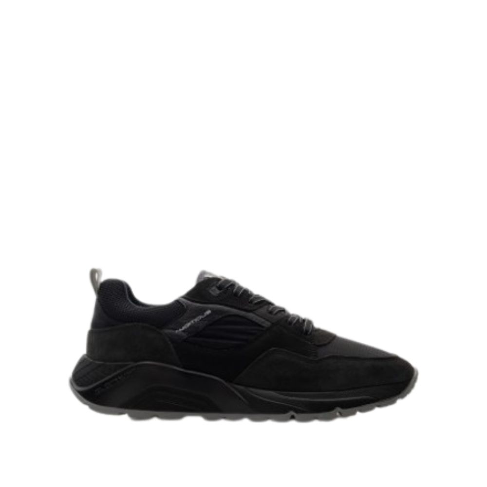 AMBITIOUS STRIDER CHUNKY RUNNER MEN BLACK SNEAKERS